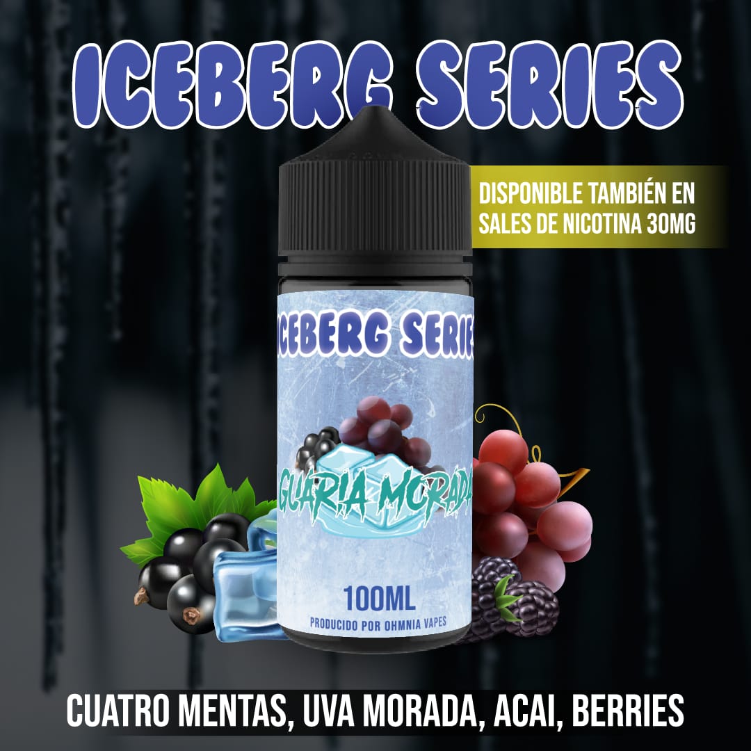 The Pirate Cloud- Icerberg - Guaria morada 100ml