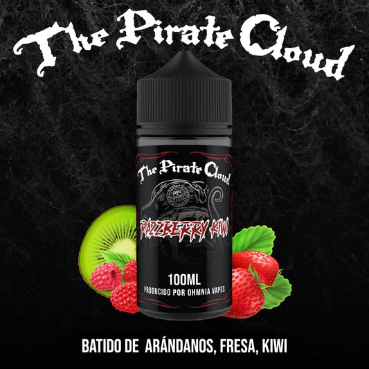 The Pirate Cloud- Razzberry kiwi 60ml