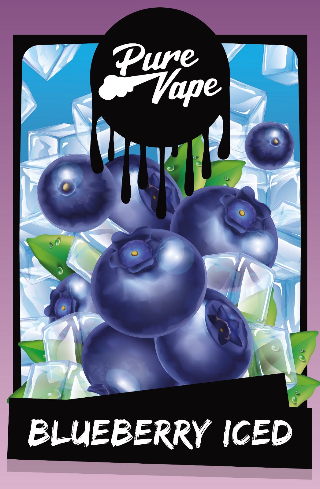 Pure Vape - Blueberry iced