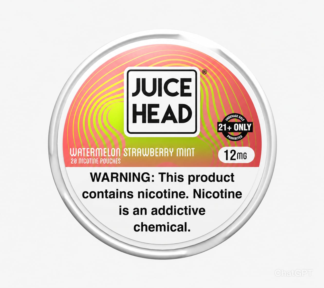 Bolsas de Nicotina Juici Head 12mg 1PK (20 unidades)