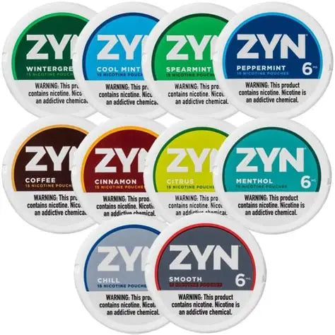 Bolsas de Nicotina ZYN 6mg/6.5mg - EURO 1PK (15 unidades)
