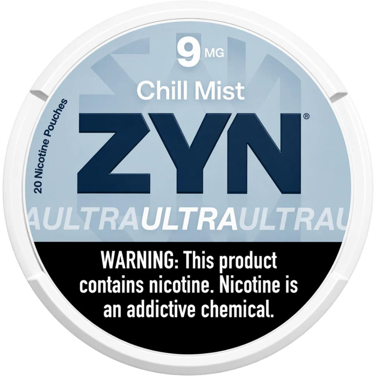 Bolsas de Nicotina ZYN ULTRA 9mg - EURO 1PK (20 unidades)