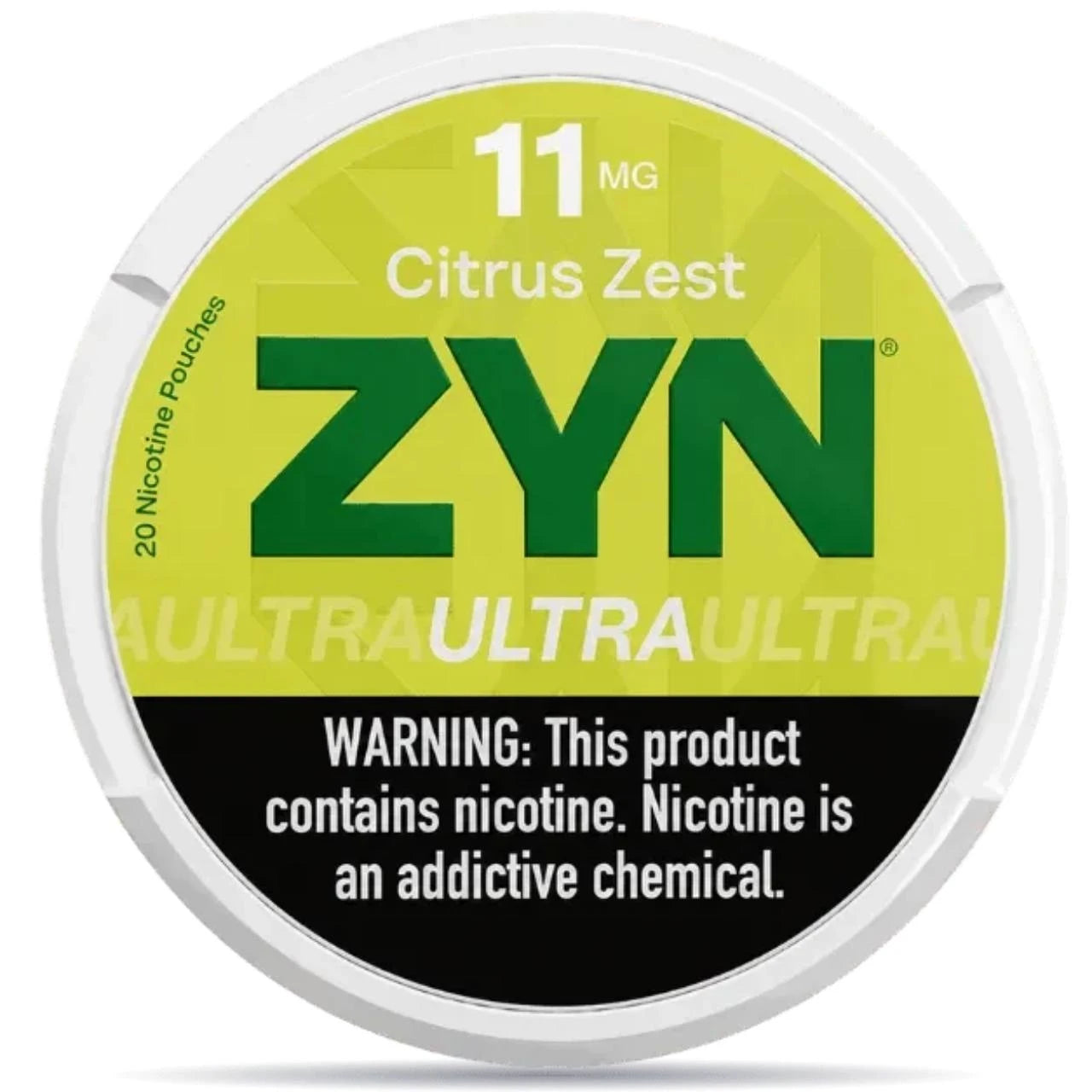 Bolsas de Nicotina ZYN ULTRA 11mg - 1PK (20 unidades)