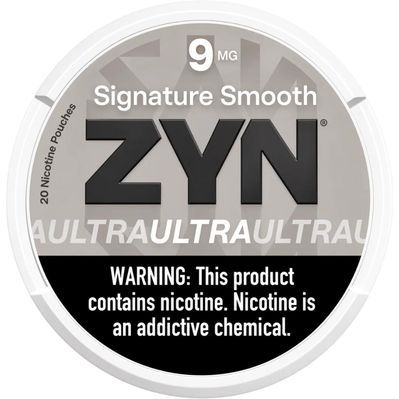 Bolsas de Nicotina ZYN ULTRA 9mg - EURO 1PK (20 unidades)