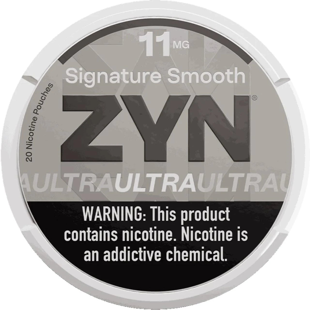 Bolsas de Nicotina ZYN ULTRA 11mg - 1PK (20 unidades)