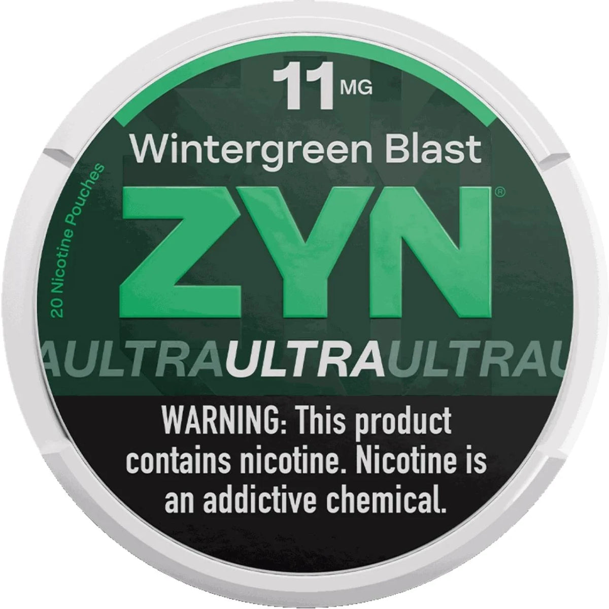 Bolsas de Nicotina ZYN ULTRA 11mg - 1PK (20 unidades)