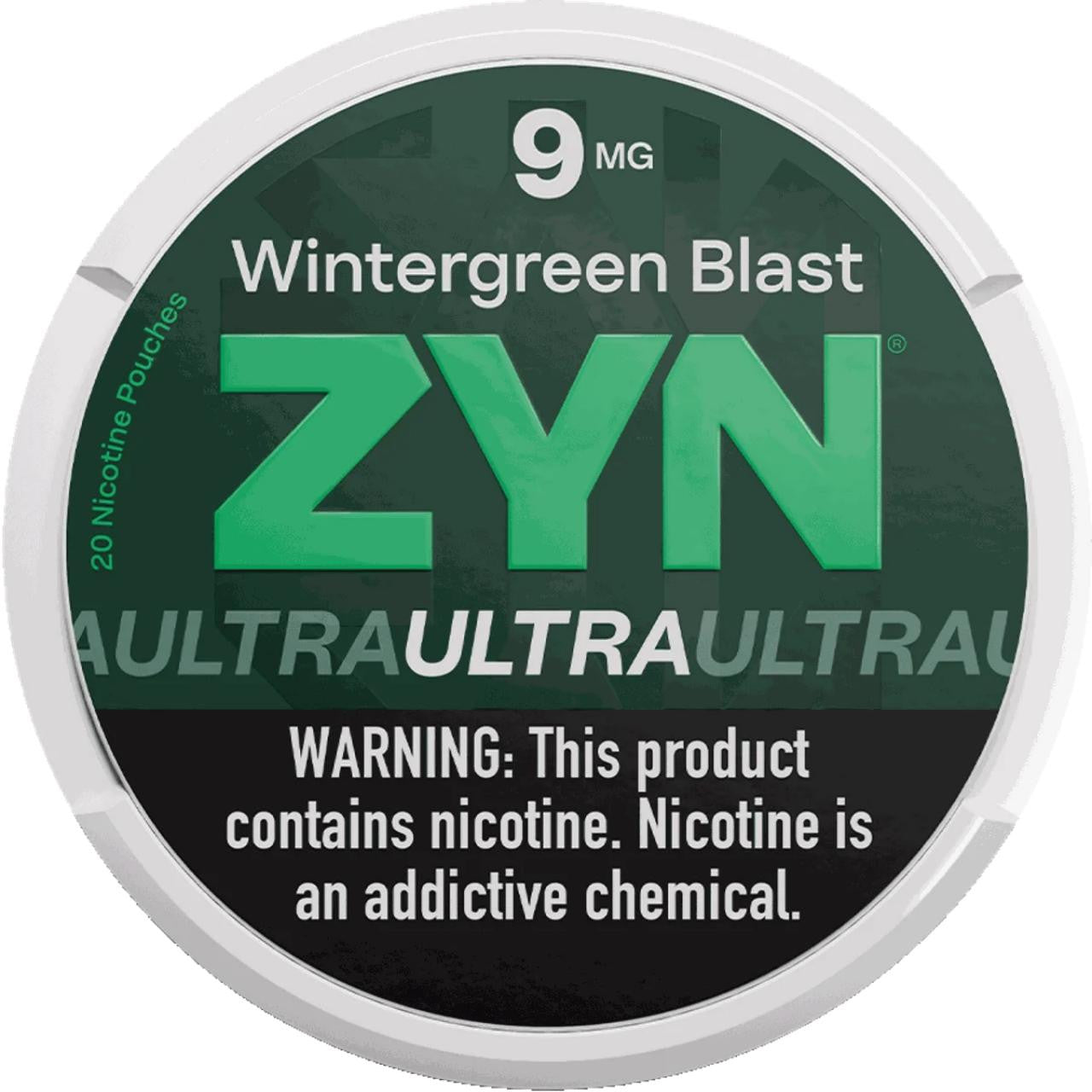 Bolsas de Nicotina ZYN ULTRA 9mg - EURO 1PK (20 unidades)
