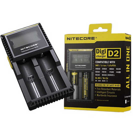 Nitecore D2 Cargador de 2 bahias