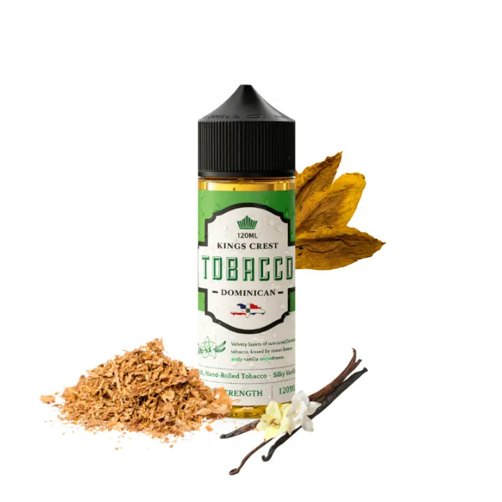 Kings Crest- Dominican Tobacco 120ml