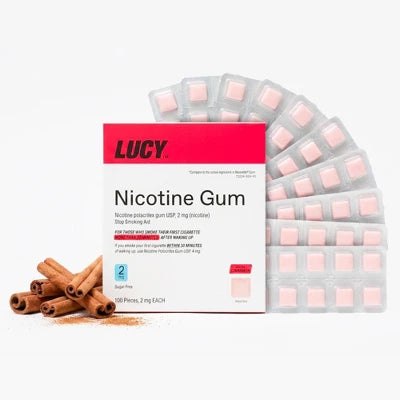 Chicles de Nicotina NRT Lucy 2mg 1PK - 10 unidades Nuevos!!!
