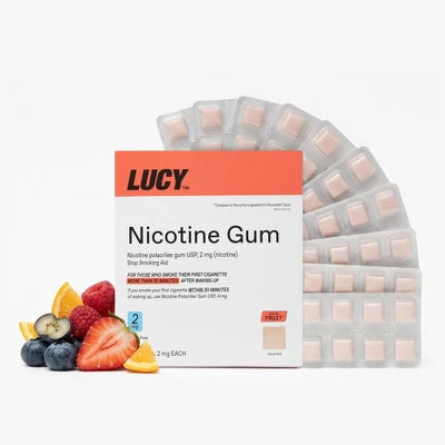 Chicles de Nicotina NRT Lucy 2mg 1PK - 10 unidades Nuevos!!!
