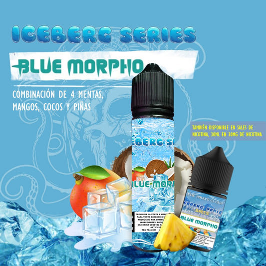 The Pirate Cloud Iceberg Salt - Blue Morpho 30ml