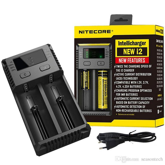 Nitecore i2 Cargador de 2 bahias