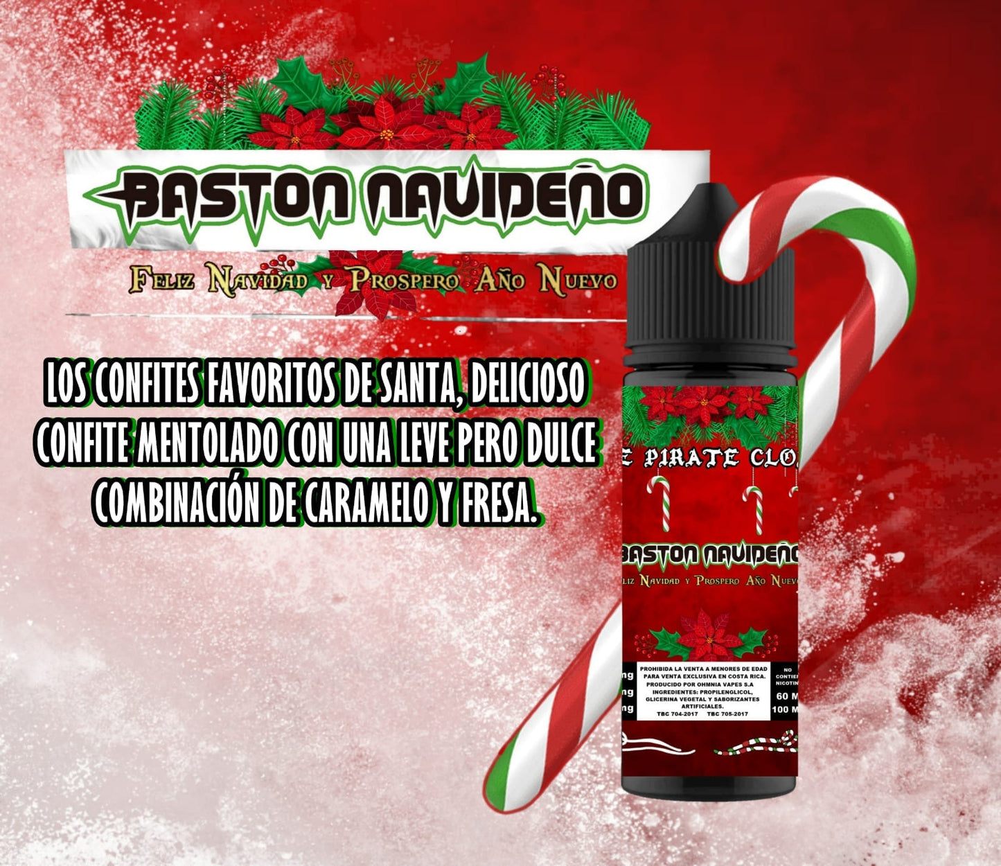 The Pirate Cloud- Baston Navideño 60ml