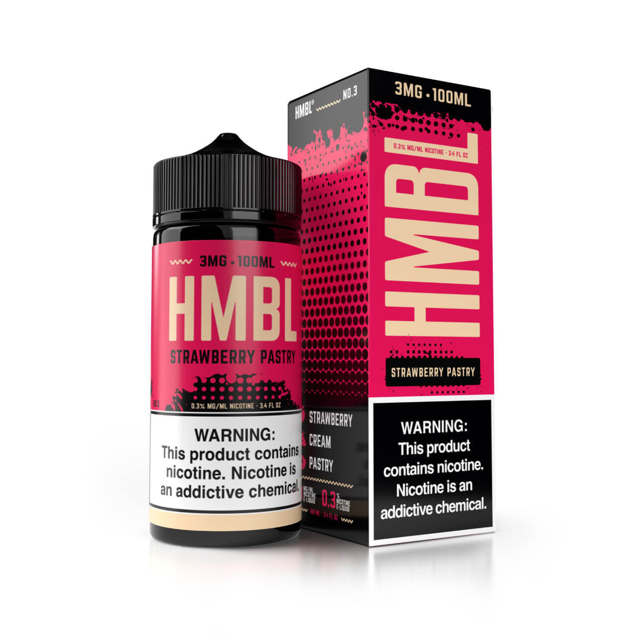 HMBL Strawberry Pastry - 100ml