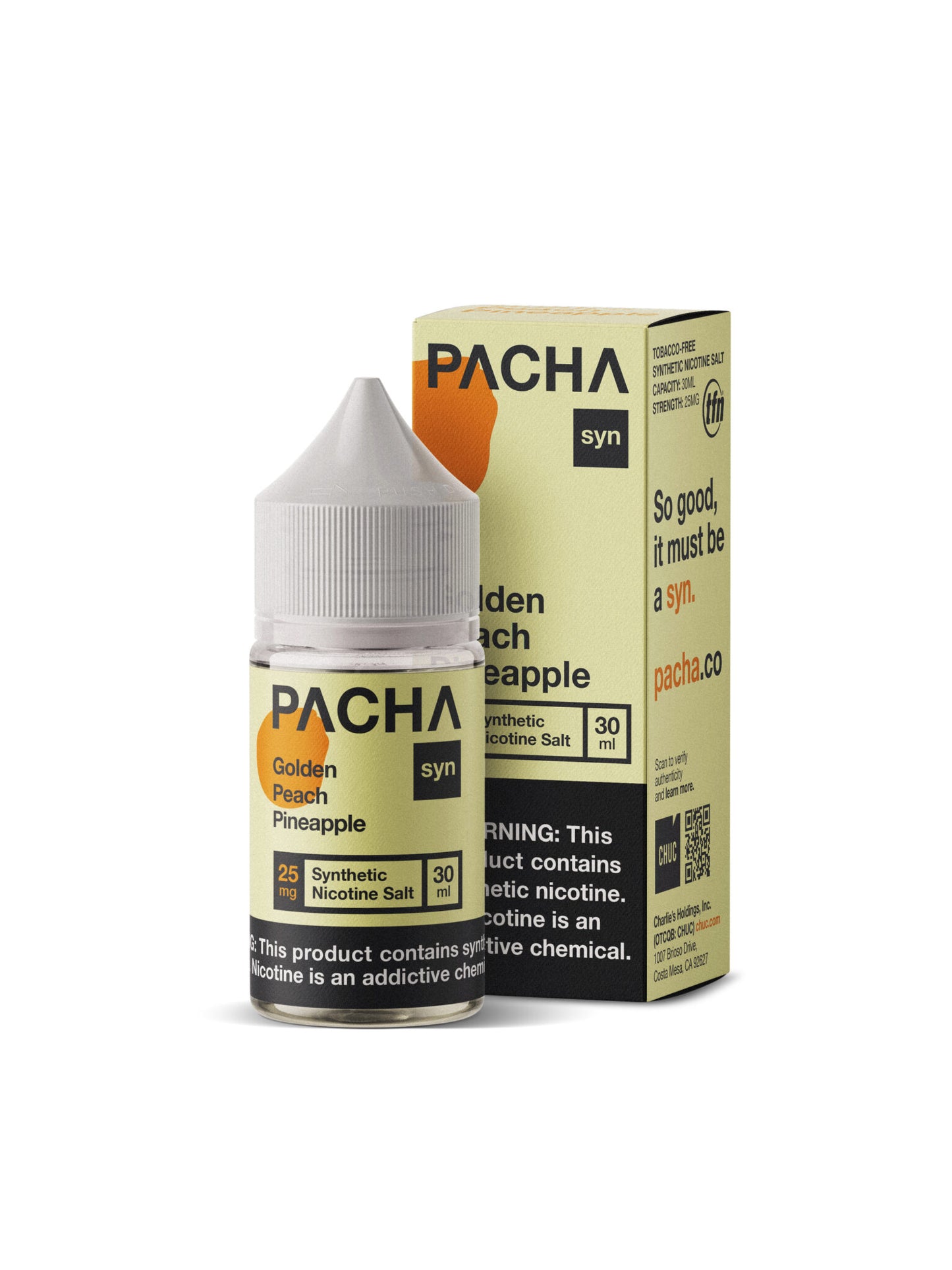 Charlie's Salt - Golden Peach Pineapple 30ml