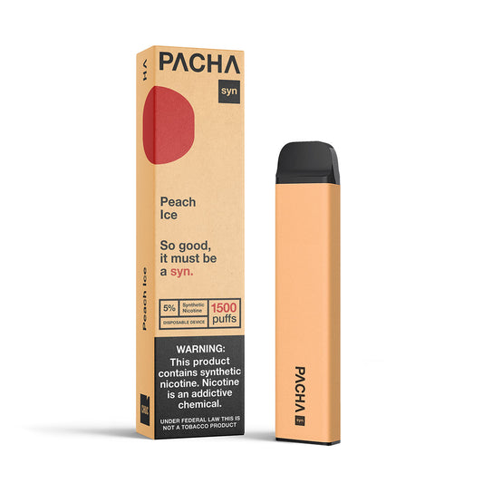 Pachamama Disposable 1500 Puffs- Peach Ice