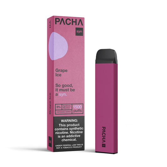 Pachamama Disposable 1500 Puffs- Grape Ice