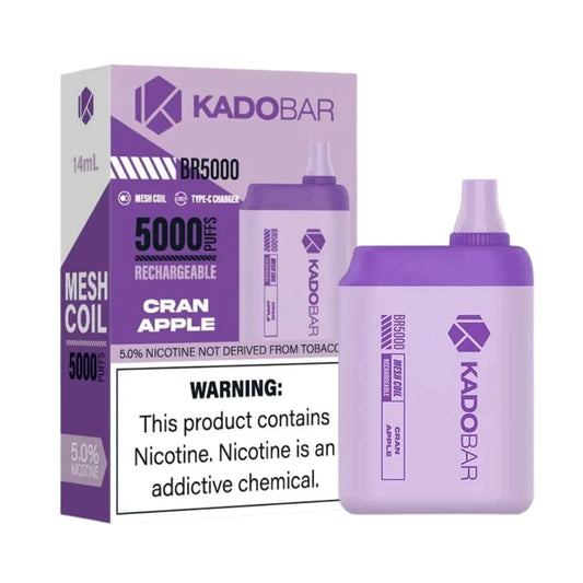 KadoBar- Cran Apple BR5000 Puffs 5%/ 50mg