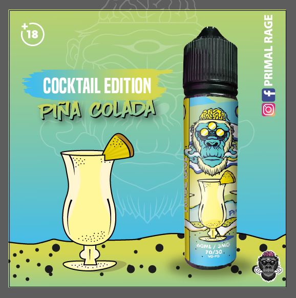 Primal Rage - Piña Colada 60ml