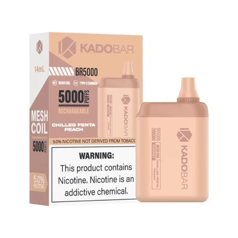KadoBar- Chilled Penta Peach BR5000 Puffs 5%/ 50mg