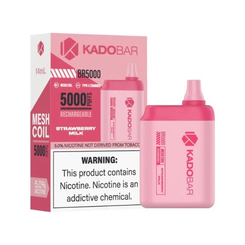 KadoBar- Strawberry Milk BR5000 Puffs 5%/ 50mg