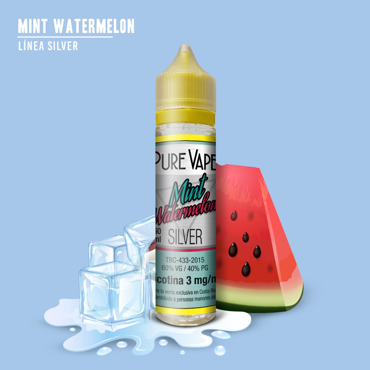 PV Silver - Mint Watermelon – EcoVape
